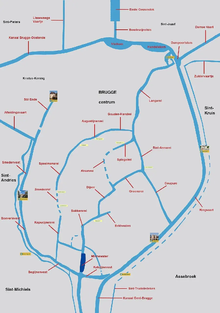 Brugge Minnewater Ask Golu
