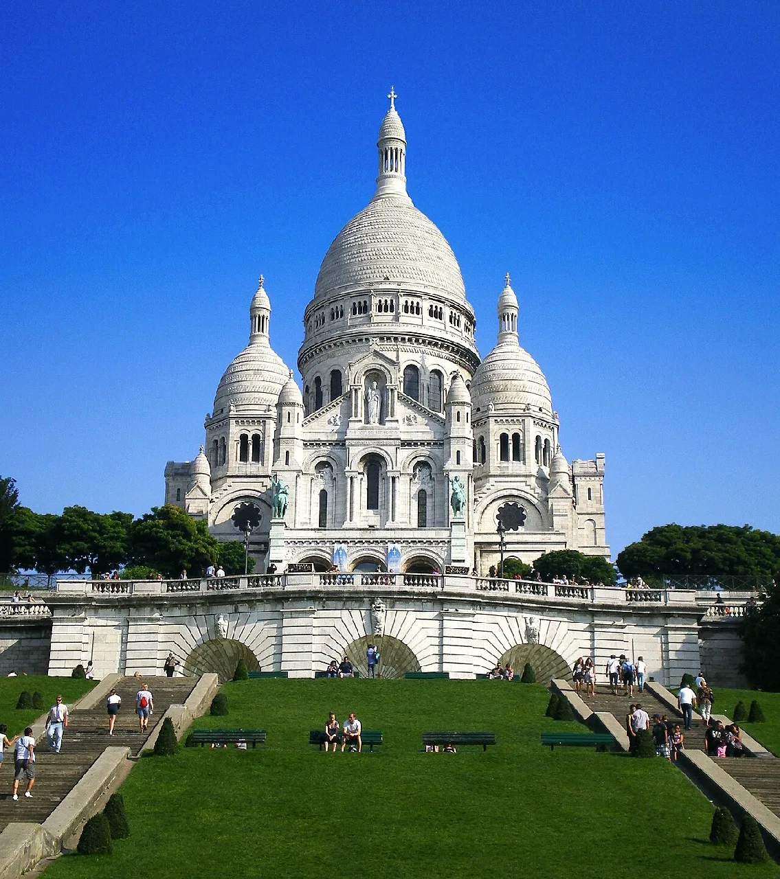 Montmartre Sacre-Coeur Bazilikası