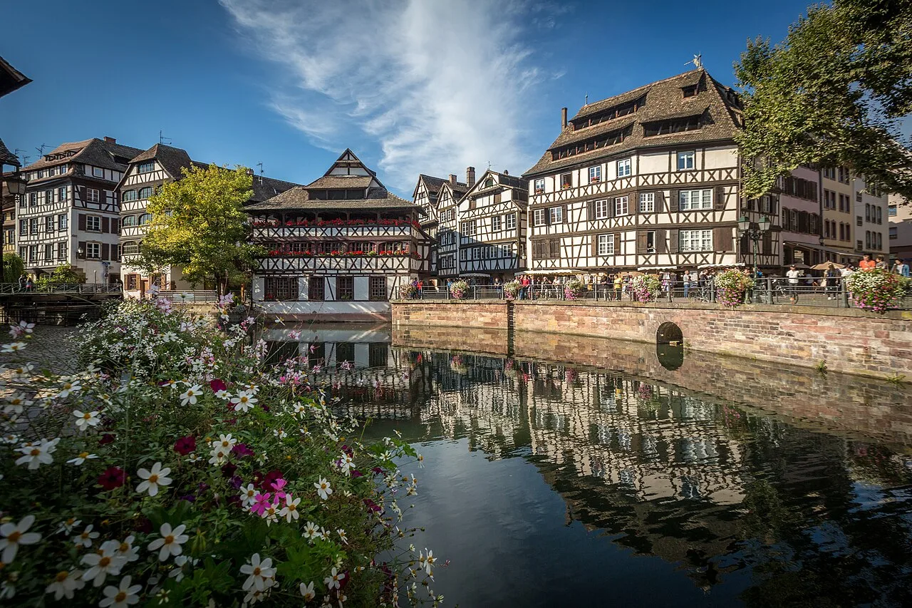 Strazburg Petite France Kanallari