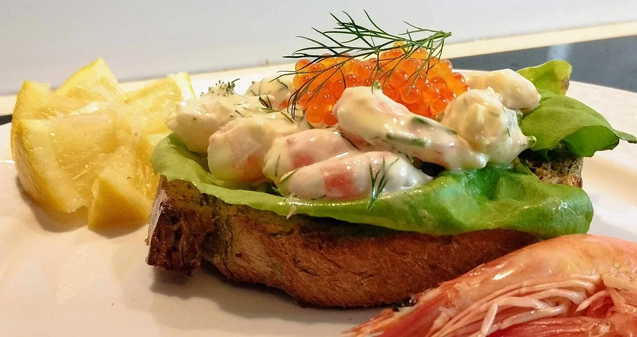 Toast Skagen Karidesli Tost